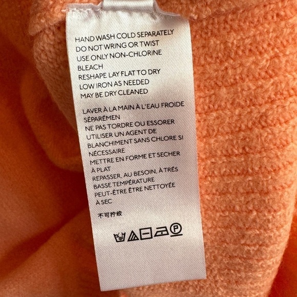 NWT Anthropologie Naomi Sweater in Peach, Size XS - Picture 10 of 11
